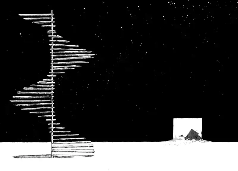 The infinite staircase