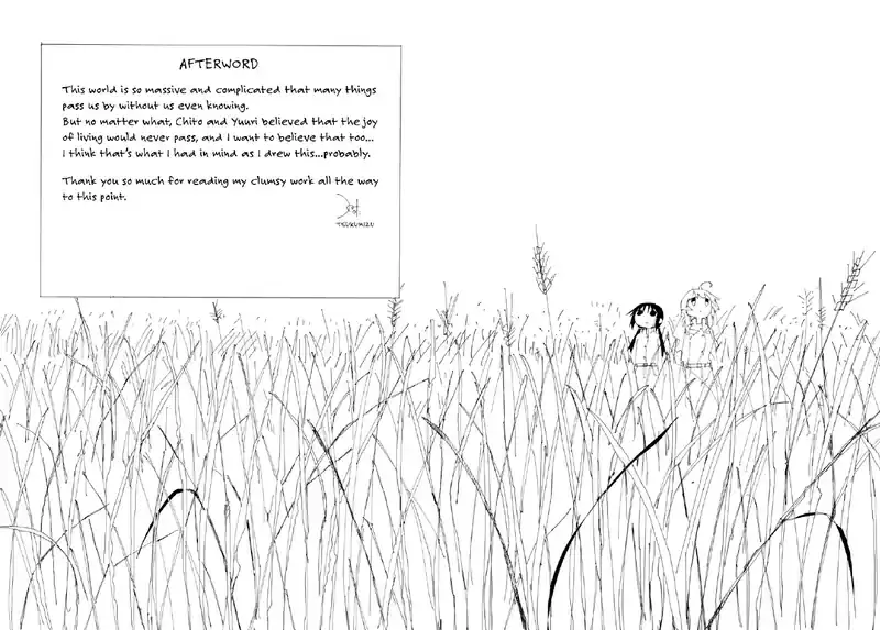 Girls’ Last Tour Afterword