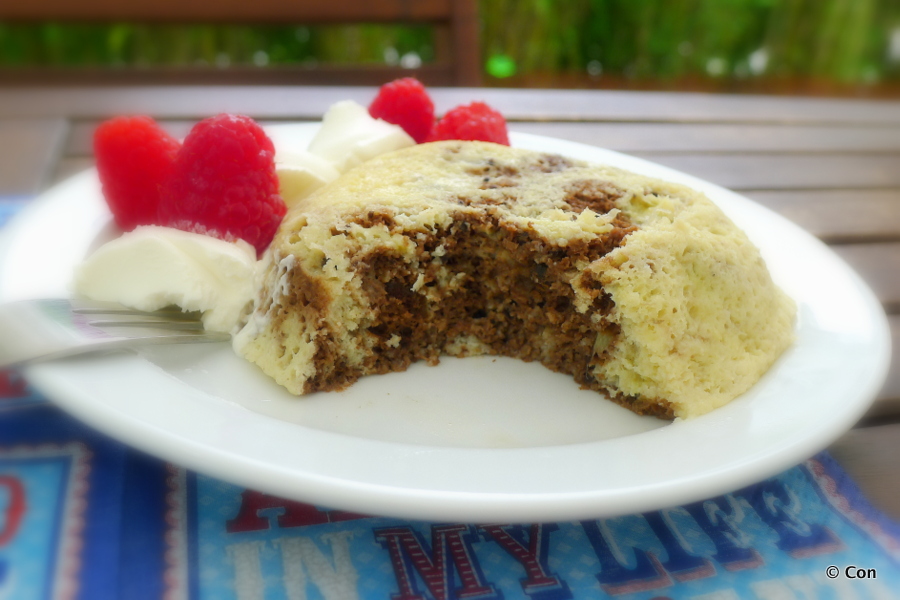 Marmer mug cake for one