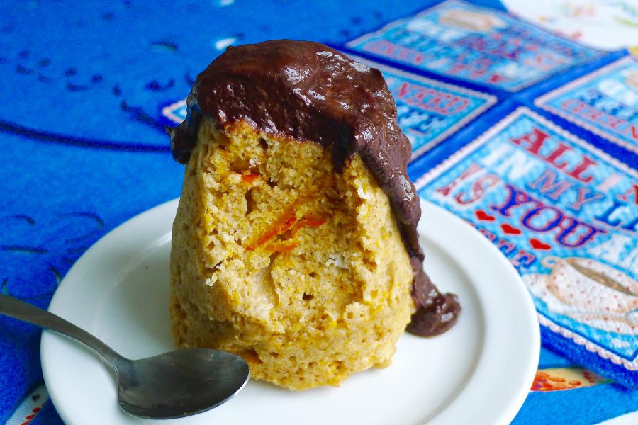 Pompoen mug cake