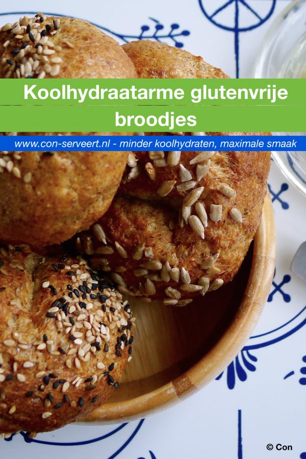 Koolhydraatarme glutenvrije kwarbolletjes recept ~ minder koolhydraten, maximale smaak ~ www.con-serveert.nl