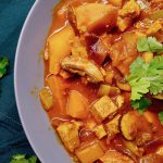 Pompoengoulash, vegan en koolhydraatarm recept ~ minder koolhydraten, maximale smaak ~ www.con-serveert.nl