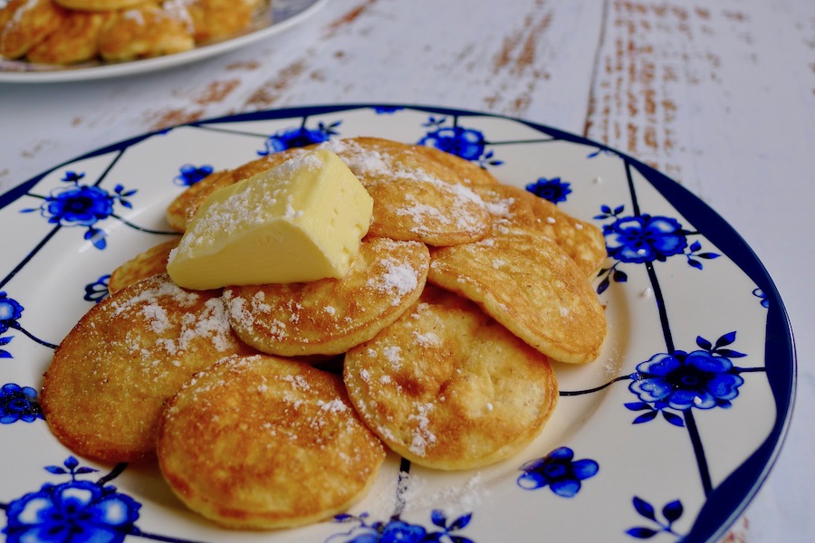 Koolhydraatarme glutenvrije poffertjes recept ~ minder koolhydraten, maximale smaak ~ www.con-serveert.nl