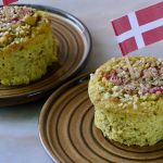 Rabarber muffins met saffraan, keto recept - koolhydraatarm genieten begint bij www.con-serveert.nl